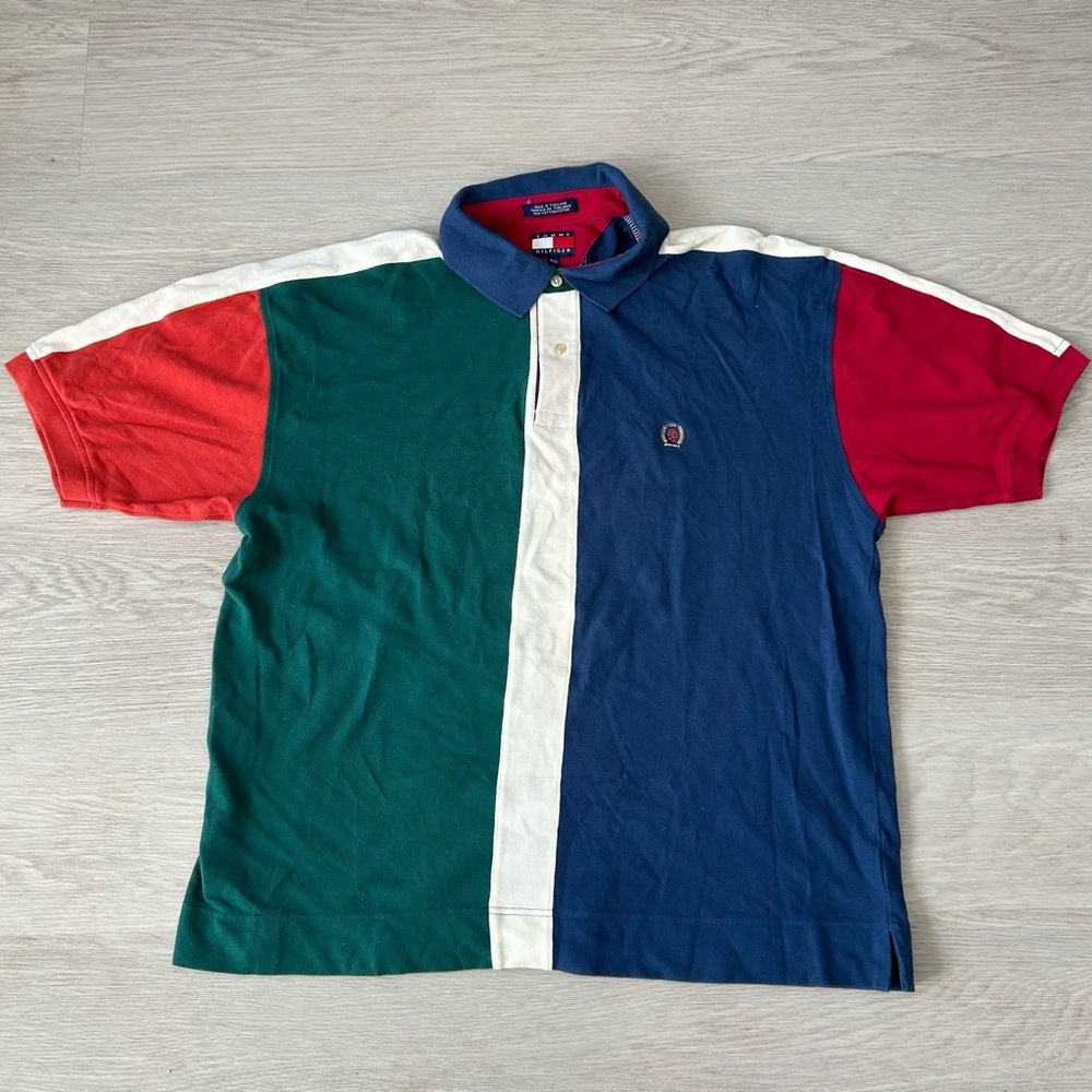Tommy Hilfiger Colorblock Polo Shirt